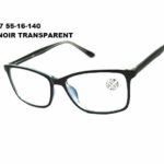 5037 C4 Noir cristal 55-16-140 Glaza-Deuzioo TR90