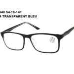 5040 C4 Noir Bleu 54-16-141 Glaza-Deuzioo TR90