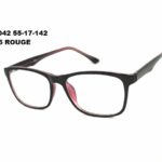 5042 C5 Noir Rouge 55-17-142 Glaza-Deuzioo TR90