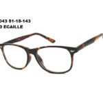 5043 C3 Ecaille Marron 51-15-135 Glaza-Deuzioo TR90