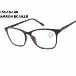 5048 C3 Marron écaille 53-15-140 Glaza-Deuzioo TR90