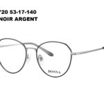 DN720 C2 Noir/Argent 53-17-140 DONNA OPTIC + Etui