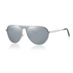DN909 C4 Miroir argent 60-14-142 Donna Solaire + ETUI