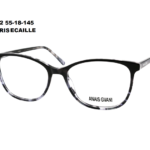 F2122 C7 Noir écaille 55-18-145 AnaÏs Gvani Acétate + Etui