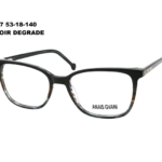 F2127 C6 Noir écaille 53-18-140 AnaÏs Gvani Acétate + Etui