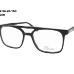 F2152 C1 Noir 56-20-150 Tom Jackman Acétate + Etui