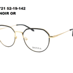DN721 C5 Noir/OR 51-19-142 DONNA OPTIC + Etui