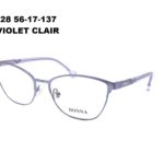 DN728 C3 Violet clair 56-17-137 DONNA OPTIC + Etui
