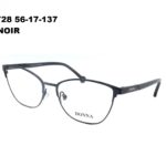 DN728 C5 Noir 56-17-137 DONNA OPTIC + Etui
