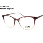 1318 C5 Marron Dégradé 51-18-143 Glaza TR90 Branche flexible