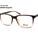 1322 C4 Marron Dégradé 57-19-146 Glaza TR90 Branche flexible