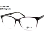 1326 C2 Noir Dégradé 53-16-144 Glaza TR90 Branche flexible