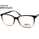 1326 C3 Marron Dégradé 53-16-144 Glaza TR90 Branche flexible