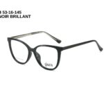 1404 C1 NOIR BRILLANT 53-16-145 GLAZA