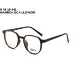 1409 C3 MARRON ECAILLE/NOIR 49-19-141 GLAZA