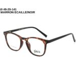 1410 C3 MARRON ECAILLE/NOIR 49-20-141 GLAZA