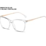 DN9034 C3 BLANC CRISTAL/OR 54-15-140 DONNA OPTIC + Etui