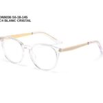 DN9036 C4 BLANC CRISTAL 50-18-145 DONNA OPTIC + Etui