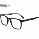 F2203 C5 NOIR MAT 54-21-150 Tom Jackman Acétate + Etui