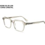 FH2258 C3 GRIS CRISTAL 53-20-155 Tom Jackman Acétate + Etui