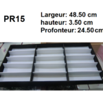 plateau optique 15pcs  L48,50CM - P24.50CM - H3,50CM