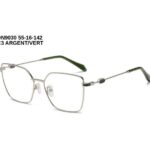 DN9030 C3 ARGENT/VERT 55-16-142 DONNA + ETUI