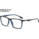 DN9040 C5 NOIR/BLEU 56-15-140 DONNA + ETUI  BRANCHE 360°