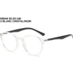 DN9044 C3 BLANC CRISTAL/NOIR 50-20-140 DONNA + ETUI  BRANCHE 360°