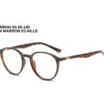 DN9044 C4 MARRON ECAILLE 50-20-140 DONNA + ETUI  BRANCHE 360°