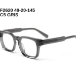 F2620 C5 GRIS 49-20-145 Tom Jackman Acétate + Etui