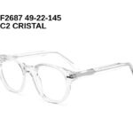 F2687 C2 CRISTAL 49-22-145 Tom Jackman Acétate + Etui