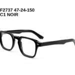 F2737 C1 NOIR 47-24-150 Tom Jackman Acétate + Etui