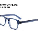 F2737 C3 BLEU 47-24-150 Tom Jackman Acétate + Etui