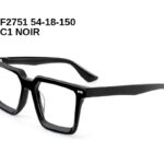 F2751 C1 NOIR 54-18-150 Tom Jackman Acétate + Etui