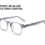 F3301 C2 GRIS CRISTAL 48-24-150 Tom Jackman Acétate + Etui