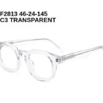 F2813 C3 TRANSPARENT 46-24-145 Tom Jackman Acétate + Etui