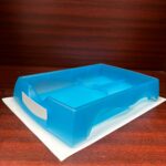 RTB-6 PENICHE BLEU L27CM-P18.5CM-H4.4CM