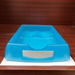 PENICHE BLEU L26CM-P18CM-H5CM