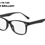 1334 C1 53-16-145 NOIR BRILLANT  GLAZA