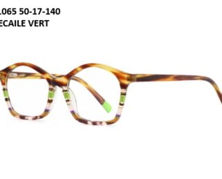 A01065 C3 50-17-140 ECAILLE VERT DONNA ACETATE + Etui