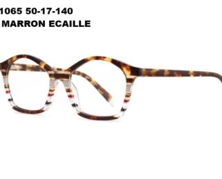 A01065 C4 50-17-140 MARRON ECAILLE  DONNA ACETATE + Etui