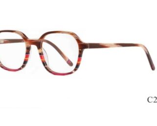 A01092 C2 51-20-145 ORANGE ECAILLE  DONNA ACETATE + Etui