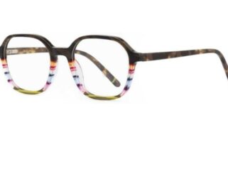 A01092 C3 51-20-145 MARRON ECAILLE  DONNA ACETATE + Etui