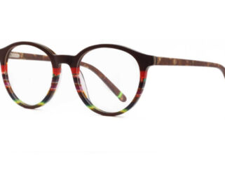 A01094 C1 49-19-142 MARRON  DONNA ACETATE + Etui