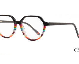 A01095 C2 50-17-145 NOIR  DONNA ACETATE + Etui