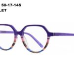 A01095 C3 50-17-145 VIOLET  DONNA ACETATE + Etui