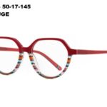 A01095 C4 50-17-145 ROUGE  DONNA ACETATE + Etui