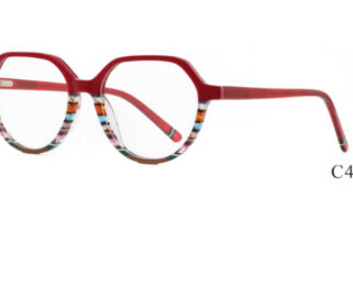A01095 C4 50-17-145 ROUGE  DONNA ACETATE + Etui