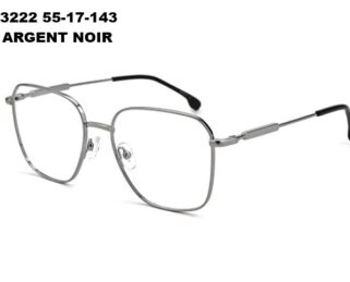 DN3222 C6 55-17-143 ARGENT NOIR  DONNA + Etui