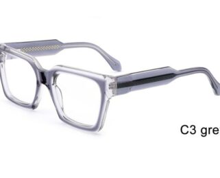 F2835 C3 53-22-142 GRIS CRISTALE  TOM JACKMAN ACETATE + Etui
